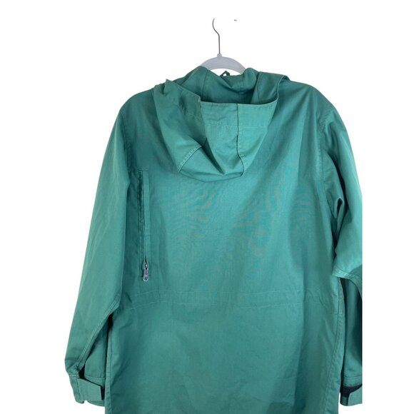 Holubar Green Hooded Outdoor Jacket Medium With Snap Buttons & Pockets - Picture 6 of 10